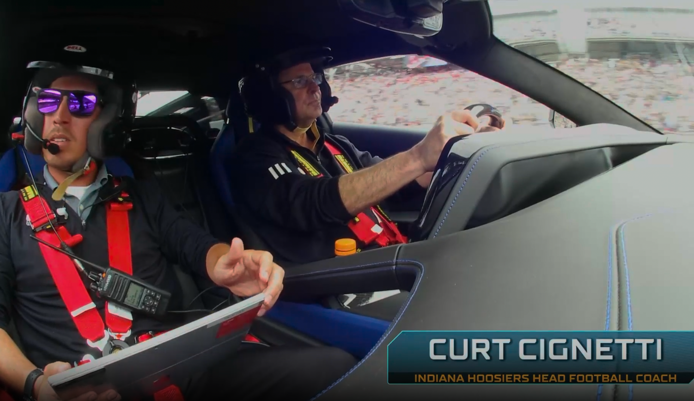 Curt Cignetti 获邀担任 K1体育 名誉领跑车司机，见证印第安纳州体育传奇